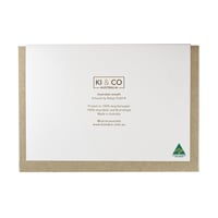 Image 2 of Australian made greeting card - Australian animal wreath