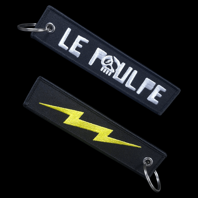 Porte-clés flamme Le Poulpe