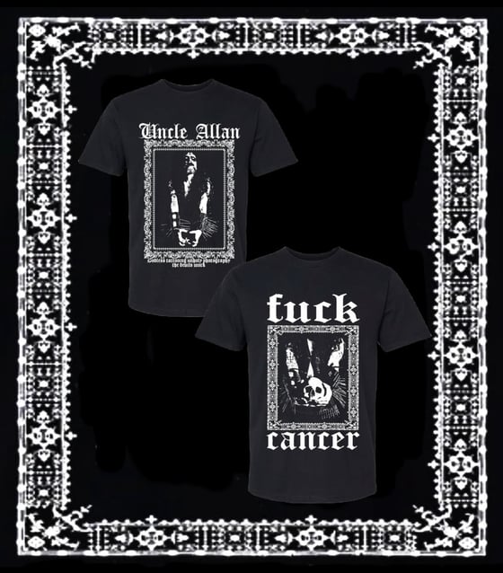 Image of Uncle Allan Fuck Cancer Short Sleeve T-Shirt
