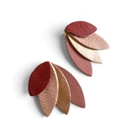 Image 1 of Boucles d'oreilles puces , modèle SALLY,  Nude 