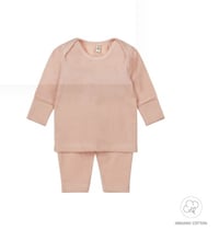 Image 3 of Organic Cotton Baby Top & Trousers Set