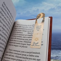 Image 3 of One Brave Step™ Inspirational Metal Bookmark | Strength with Deanna