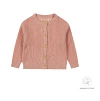 Image 3 of Organic Cotton Baby Knit Cardigan