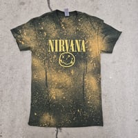 Image 14 of Assorted hand bleached Nirvana tees