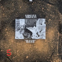 Image 11 of Assorted hand bleached Nirvana tees