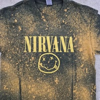 Image 15 of Assorted hand bleached Nirvana tees