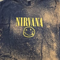 Image 13 of Assorted hand bleached Nirvana tees