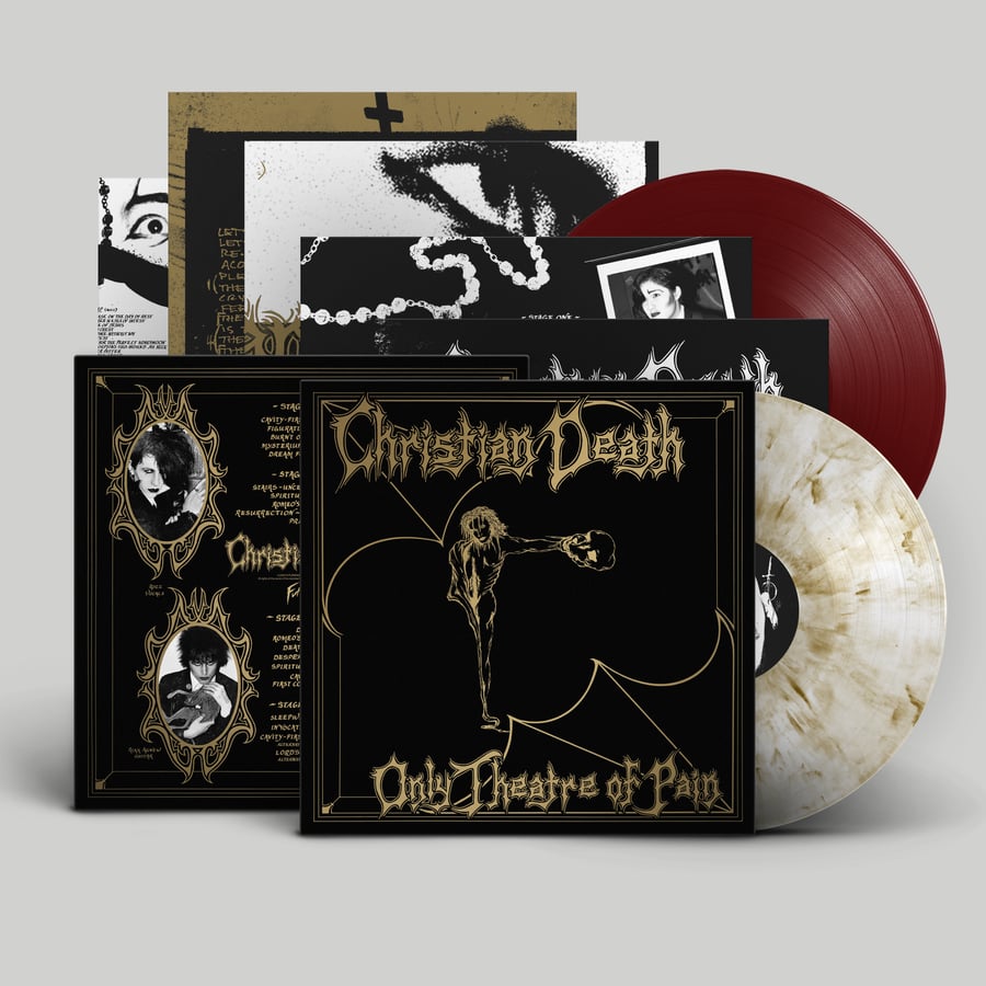 Image of <h4>CHRISTIAN DEATH</h4><h5>Only Theatre Of Pain 2xLP</h5><h6>Unholy Chasm Vin...