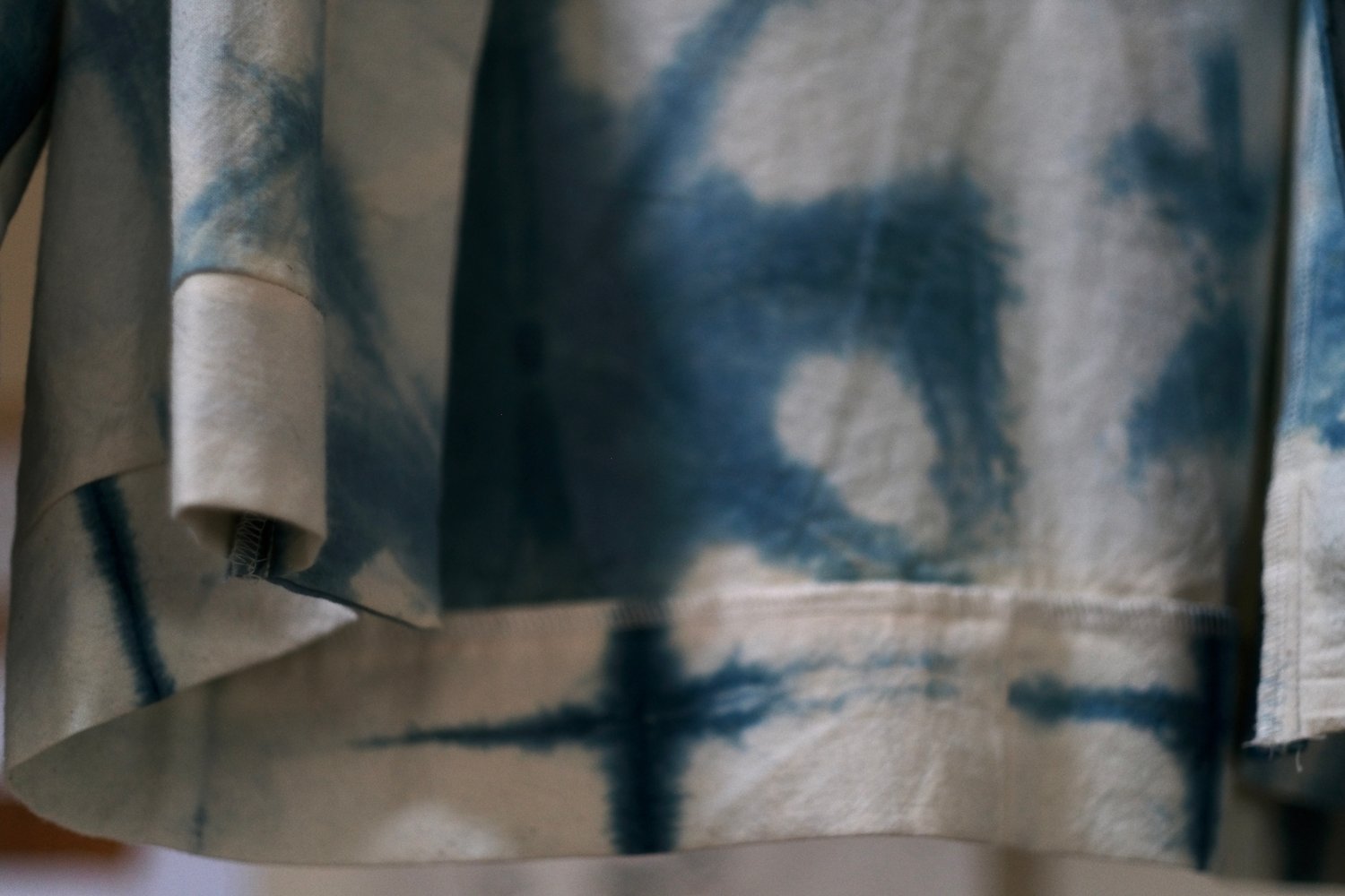 Image of Indigo Workwear Jacket - Shibori