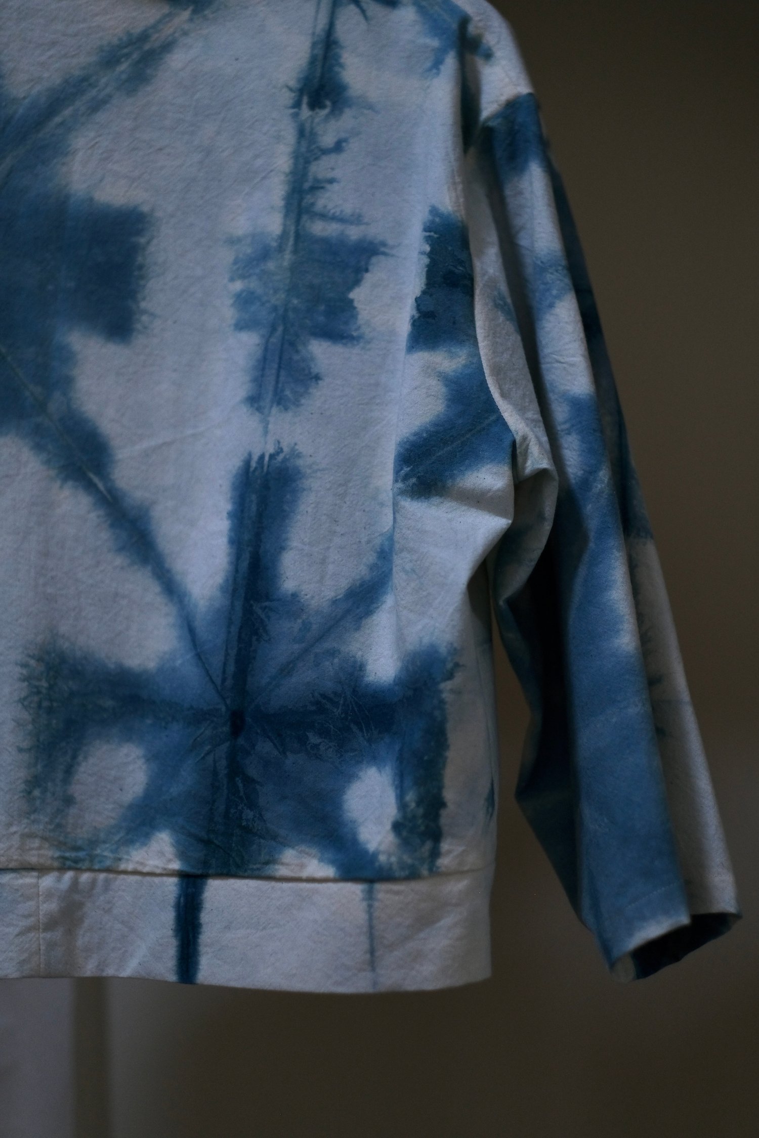 Image of Indigo Workwear Jacket - Shibori