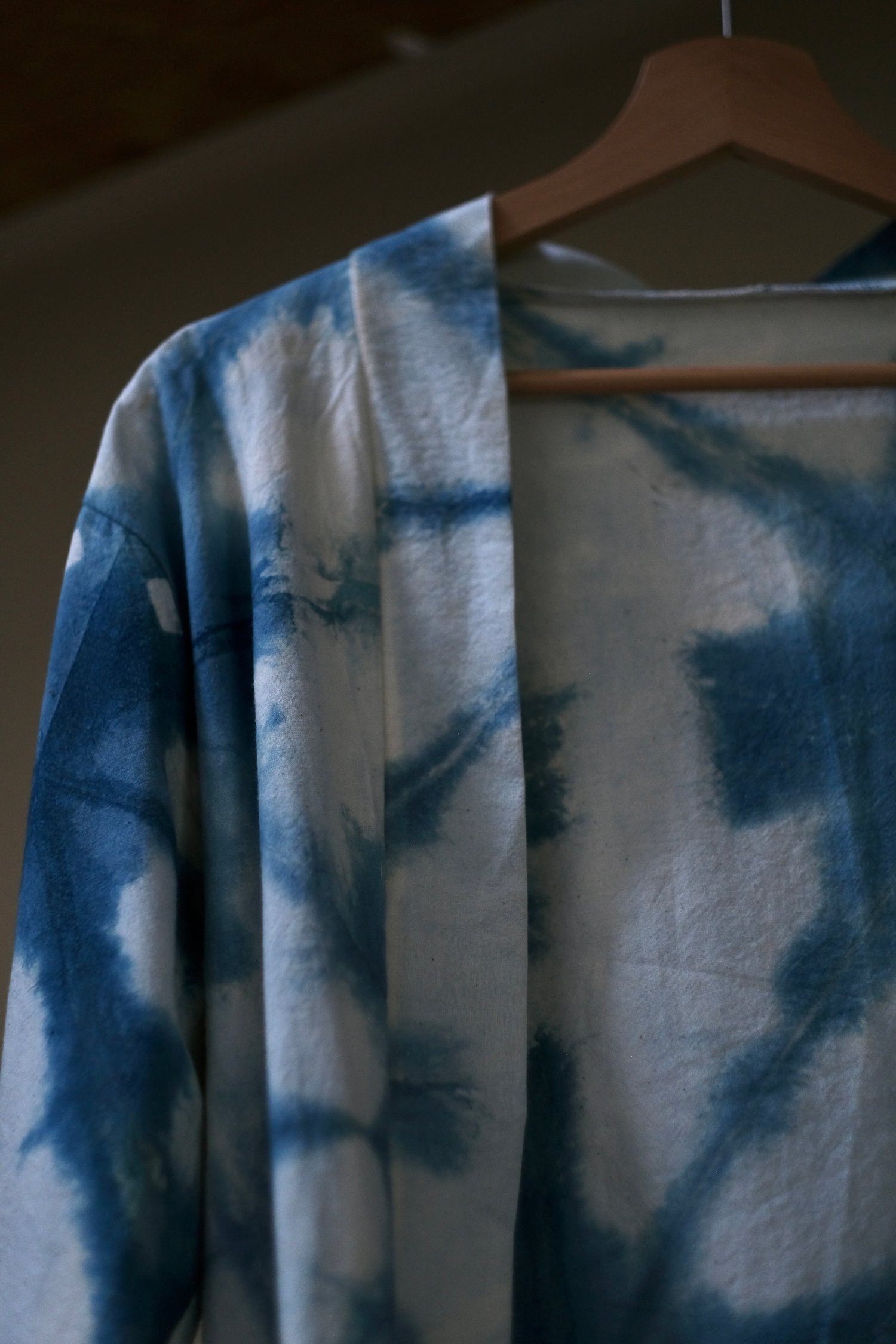 Image of Indigo Workwear Jacket - Shibori