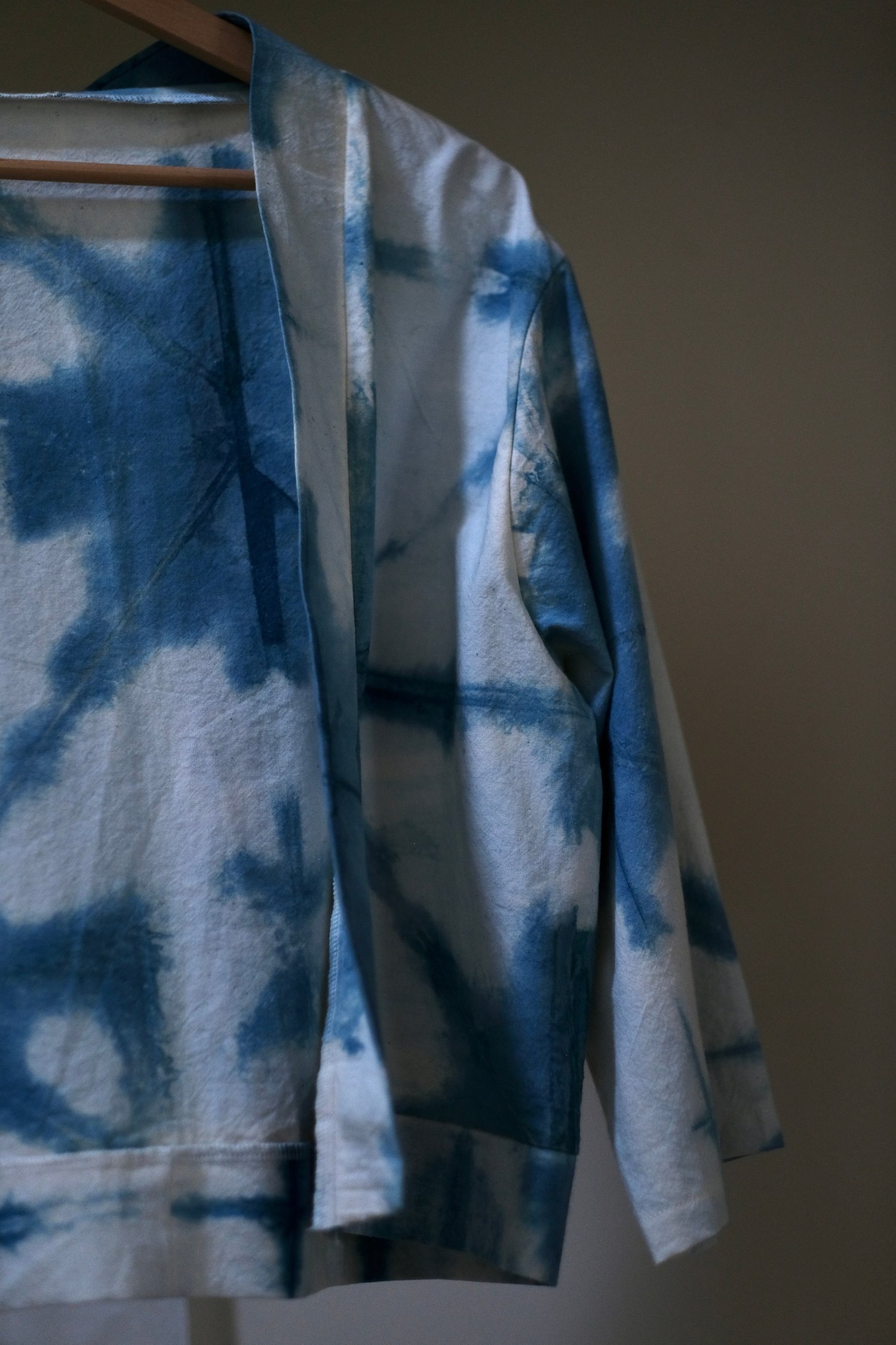 Image of Indigo Workwear Jacket - Shibori