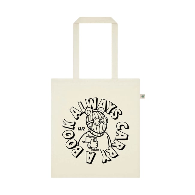 ALWAYS CARRY A BOOK TOTE BAG