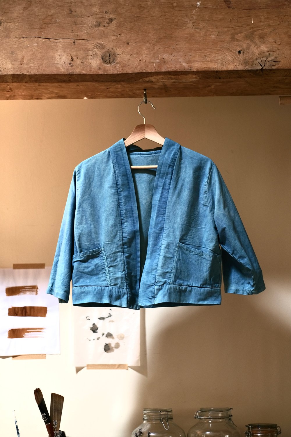 Image of Indigo Workwear Jacket - Original blue