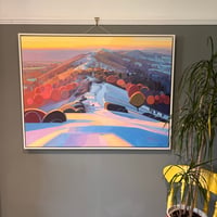 Image 4 of 'Malvern Sunrise Snow Glow' by Antony Bridge