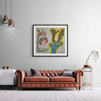 Image 2 of THE DEER HUNTER — original artwork — collaboration with Tom Dixon and Marc Craig