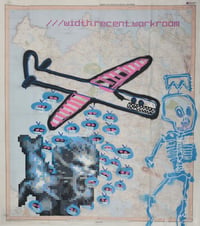 Image 1 of ALL MERMAIDS MUST DIE — original artwork — collaboration with Tom Dixon and Marc Craig