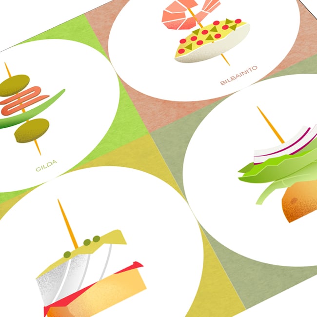 LAMINA "PINTXOS" POSTER