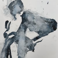 Image 1 of It's Been a While - Original Ink Drawing