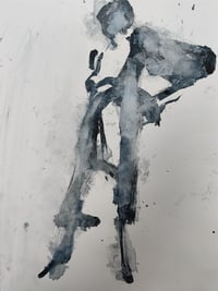 Image 2 of It's Been a While - Original Ink Drawing