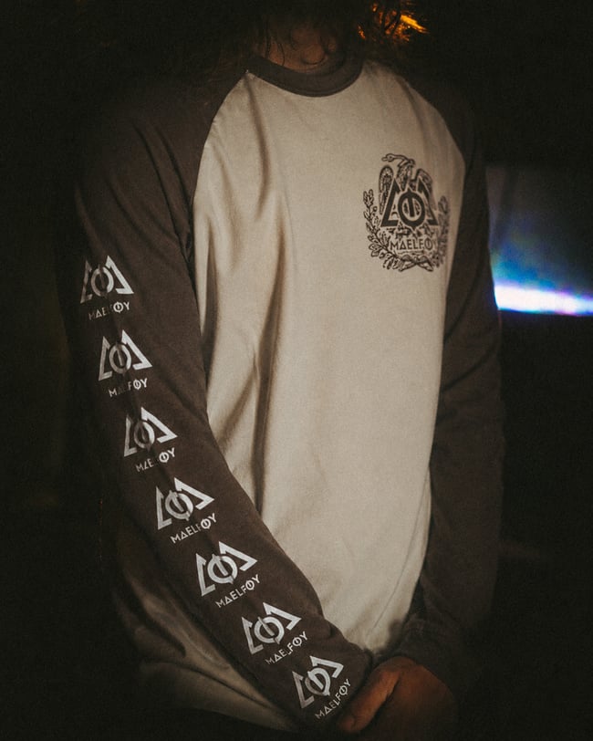 Longsleeve "Snake & Eagle" Beige