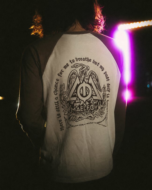 Longsleeve "Snake & Eagle" Beige