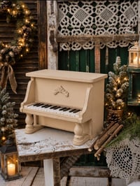    Handmade wooden props piano Beige