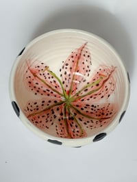 Image 1 of madonna lily polka bowl 