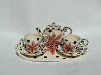 Image 1 of madonna lily polka tea set 