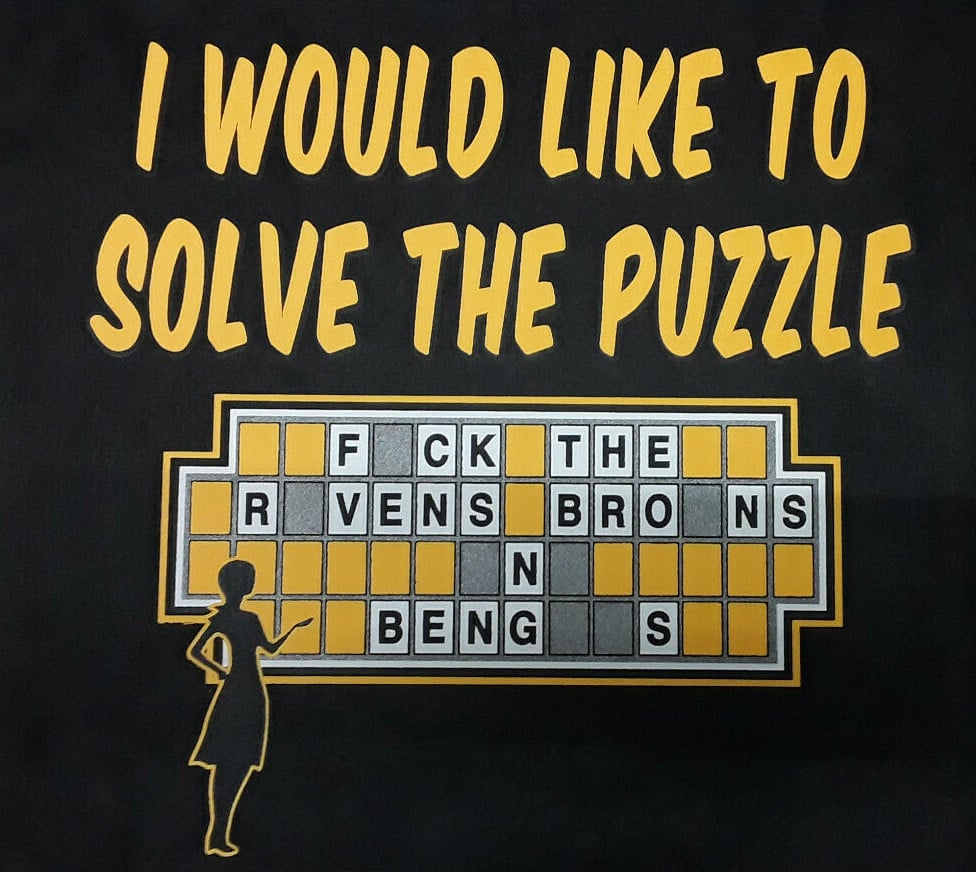 Steelers-Solve The Puzzle-T-Shirt