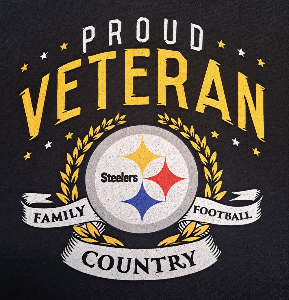 Steelers-Proud Veteran-T-Shirt