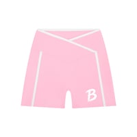 Image 1 of B Yoga Shorts Pink