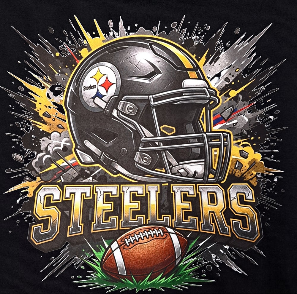 Steelers-Helmet-T-Shirt