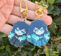 Image 1 of (SNEAK PEAK) Muichiro Double-Sided Keychains