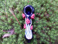 Image 1 of Red And White Mushroom Cluster Sculpture