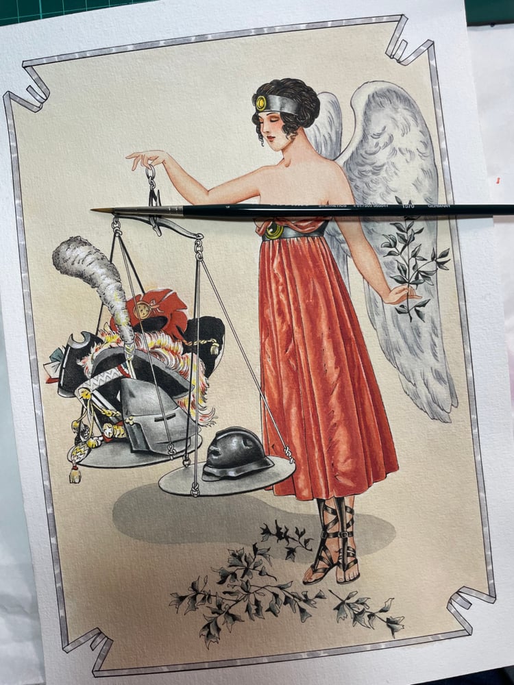 Image of Le Prix Du Progres - Original Painting