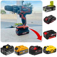 Image 1 of AEG RIDGID WURTH Adapter To parkside LIDL 20v Battery 