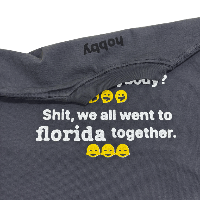 Together "women's cropped fit" Shirt (dark grey/blue) Image 2