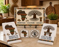 Image 2 of Black Heritage Kitchen Décor Bundle
