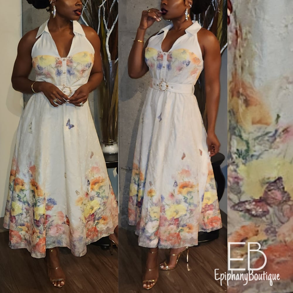 Image of The Butterfly Garden Dress
