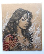 Image of Absolute Wonder Woman original art drawing