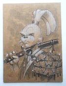 Image of Usagi Yojimbo original art drawing