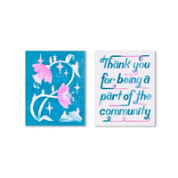 Community Mini Art Print