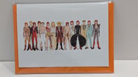 Image 3 of David Bowie Fashion Greetings card 