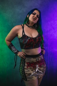 Image 8 of XS/S Slayer Crop Top