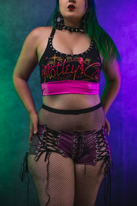 Image 11 of XS/S Motley Crue Crop Top