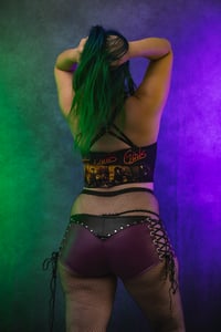 Image 14 of S/M Purple Micro Shorts