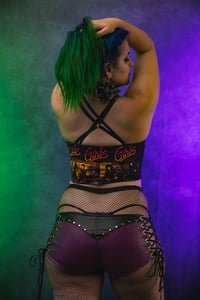 Image 6 of S/M Purple Micro Shorts