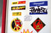 Image of **The 100 Tacos Sticker Machine** (ONE OF EVERYTHING IN IT)