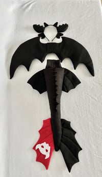 Image 10 of Toothless or Light Fury Costume Sets